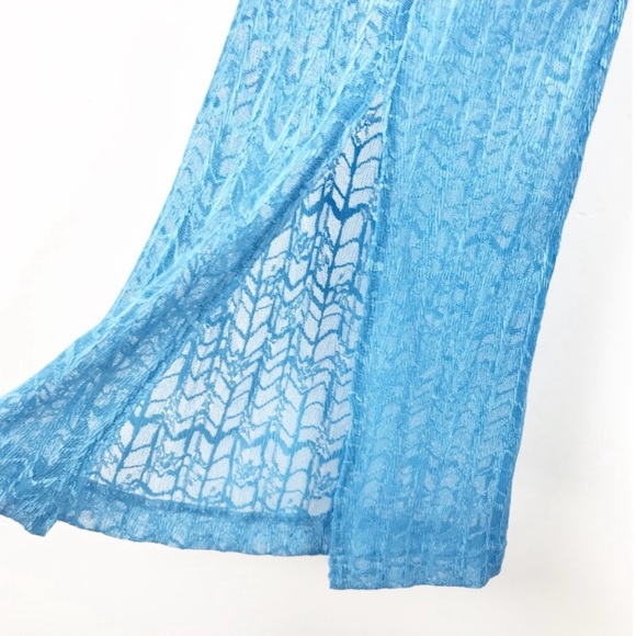 NWOT Free People Night Lace Flare Pants Size Medium - Picture 6 of 10